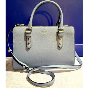 Kate Spade Mulberry Street Satchel, Dusty Blue
